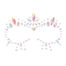 Ouch! Glow Stickers Strass Contours des Yeux phosphorescents Glow Jewelry